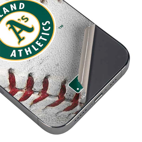 MLB Oakland Athletics Game Ball iPhone 16e Skin